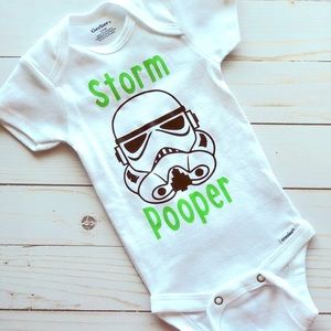 Storm pooper onsie